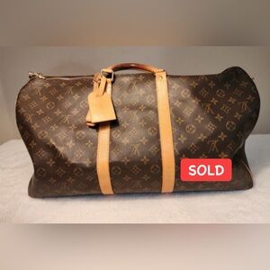 ❌SOLD❌ Louis Vuitton Keepall 55 monogram